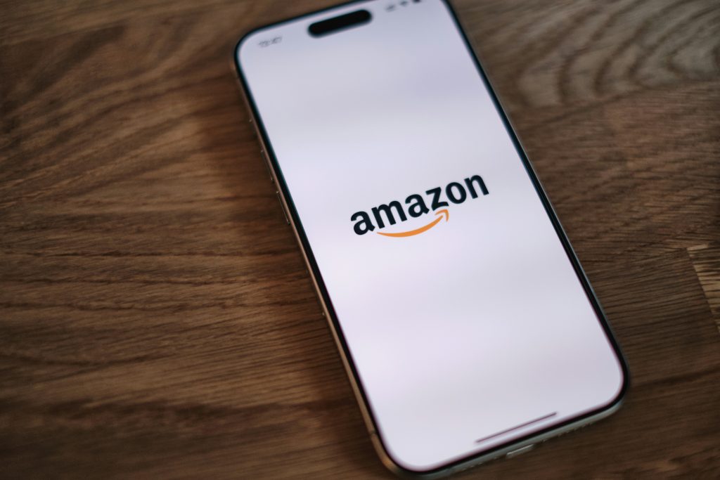 Amazon logo, a brand that use data-driven insights