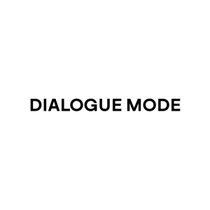 Logo Dialogue Mode noir et blanc